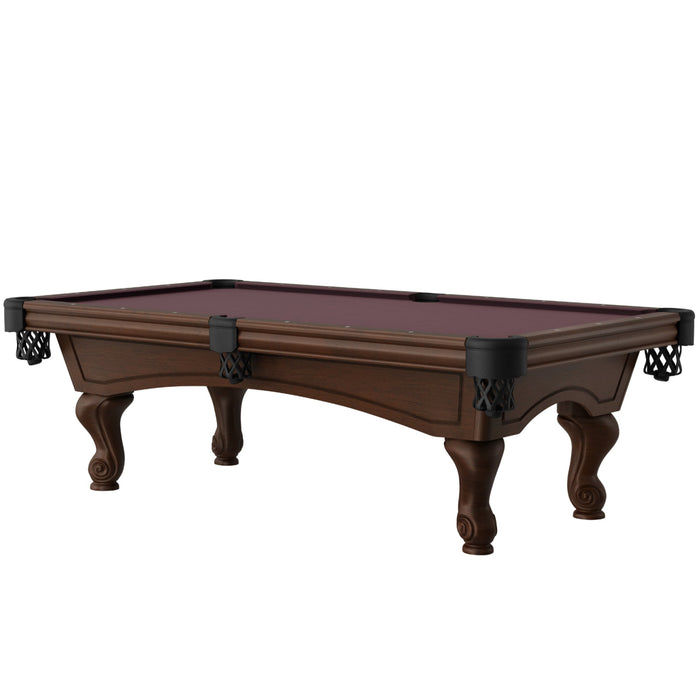 Plank & Hide Madaris Wood Pool Table (Size 8') 878907-8 with Free Accessory Kit and Free White Glove Delivery & Installation