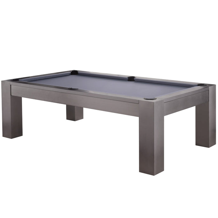 Plank & Hide Maxwell Steel Pool Table (Size 8') with Free Accessory Kit, Free Steel Cue Rack & Free White Glove Delivery