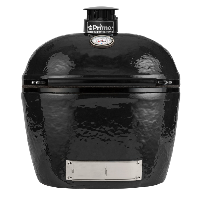 Luxe Homes Direct Oval XL 400 Built-In Charcoal Ceramic Kamado Grill