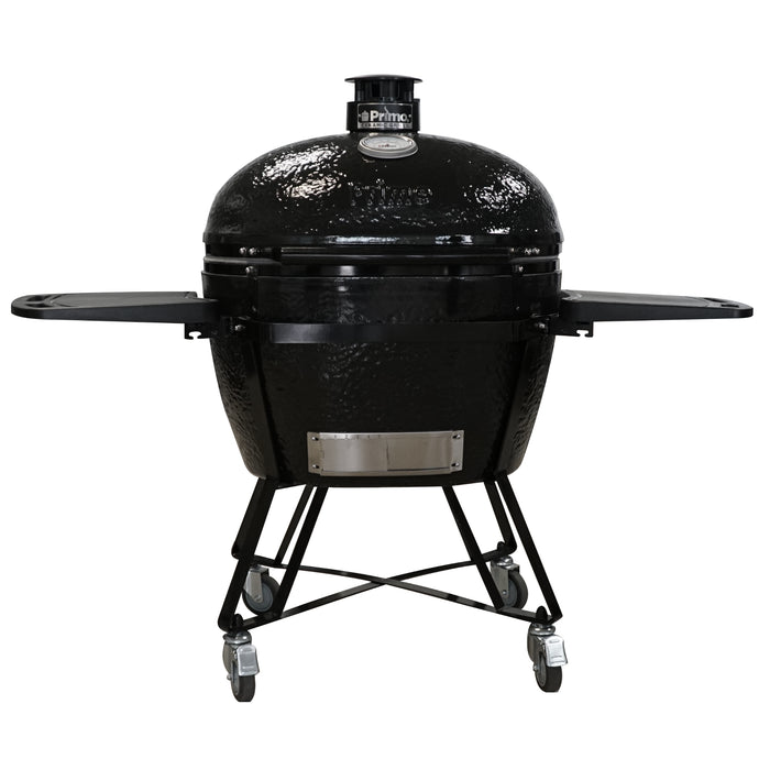 Luxe Homes Direct Oval XXL 500 All-In-One Freestanding Charcoal Ceramic Kamado Grill