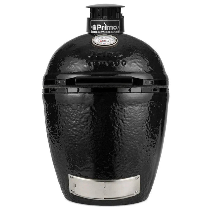 Luxe Homes Direct Round Built-In Charcoal Ceramic Kamado Grill