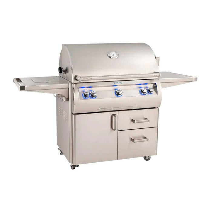 Fire Magic 73" E790S Freestanding Echelon Diamond A Series, Analog Thermometer, Infrared Burner, Rotisserie, Outdoor Grill E790S-8LA-62
