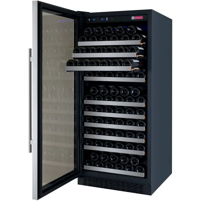 Allavino 24" FlexCount II Tru-Vino Single Zone Wine Cooler with 128 Bottle Capacity VSWR128