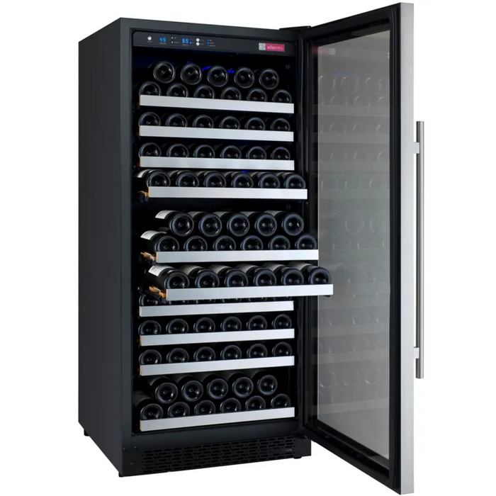 Allavino 24" FlexCount II Tru-Vino Single Zone Wine Cooler with 128 Bottle Capacity VSWR128