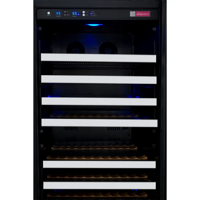 Allavino 24" FlexCount II Tru-Vino Single Zone Wine Cooler with 128 Bottle Capacity VSWR128