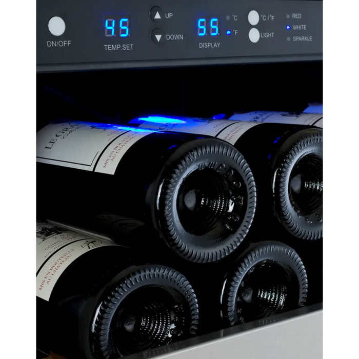 Allavino 24" FlexCount II Tru-Vino Single Zone Wine Cooler with 128 Bottle Capacity VSWR128