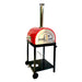 WPPO Traditional 25" Hybrid Pizza Oven WKE-04WG Red