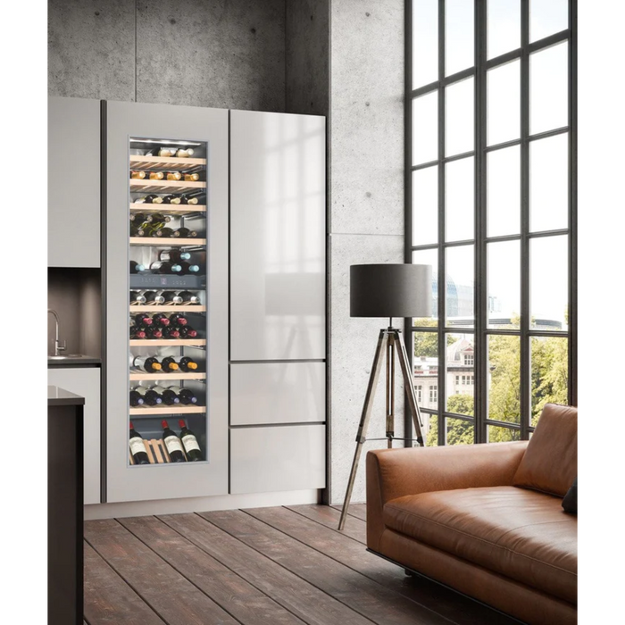 Liebherr 24" Built-In Dual Zone Wine Cabinet with 80 Bottle Capacity