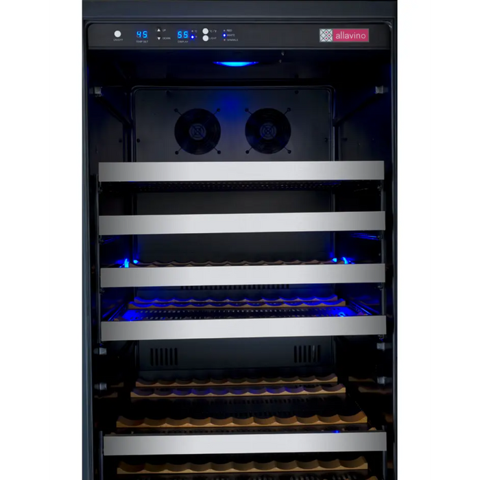 Allavino 24" FlexCount II Tru-Vino Single Zone Wine Cooler with 177 Bottle Capacity VSWR177