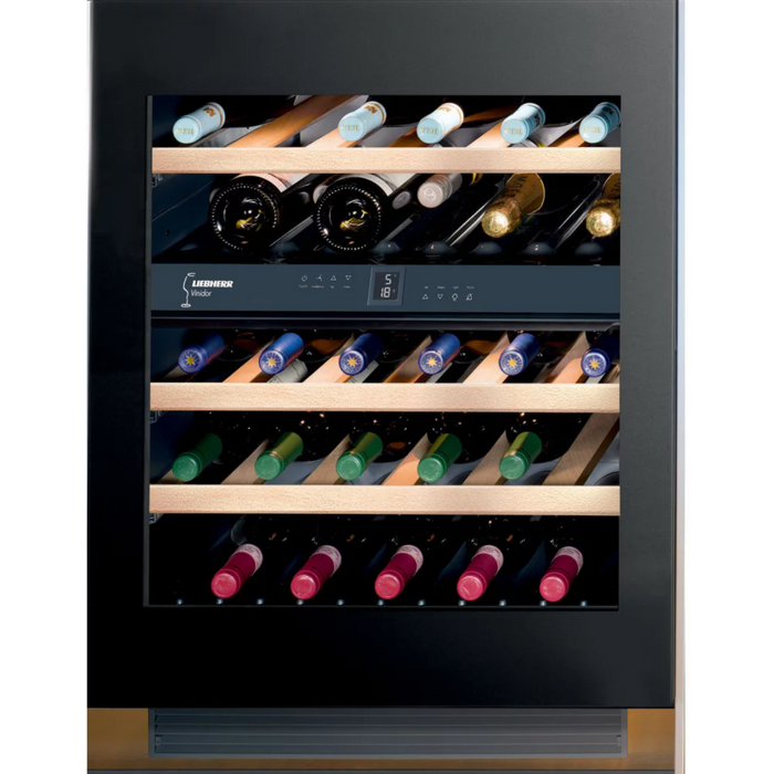 Liebherr 24" Undercounter Dual Zone Wine Cabinet 34 Bottle Capacity