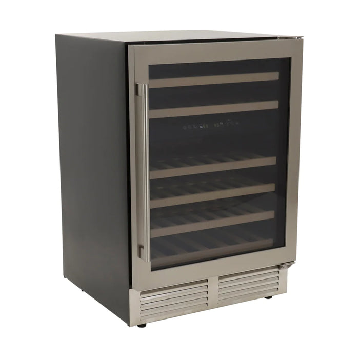 Avanti 24" DESIGNER Series Built-In and Freestanding Dual Zone Wine Cooler with 46 Bottle Capacity WCD46DZ3S