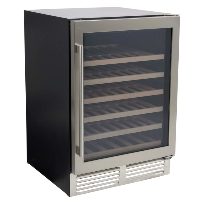 Avanti 23" DESIGNER Series Built-In and Freestanding Single Zone Wine Cooler with 51 Bottle Capacity WCD52SZ3S