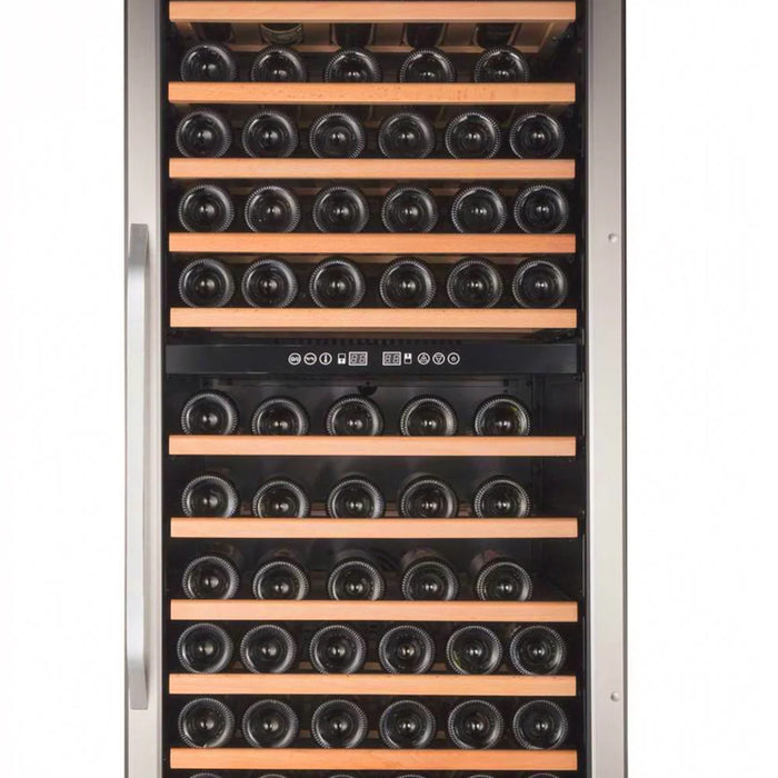 Avanti 24" Dual Zone Wine Cooler with 148 Bottle Capacity WCF148DE3S