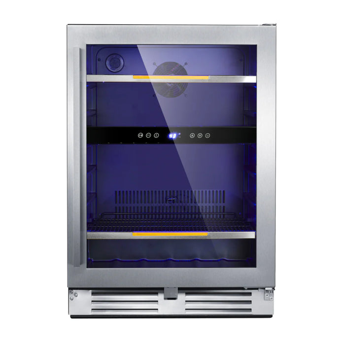 Avanti 24" ELITE Series Built-In and Freestanding Single Zone Beverage Center with 125 Can Capacity ARFSE55R3S