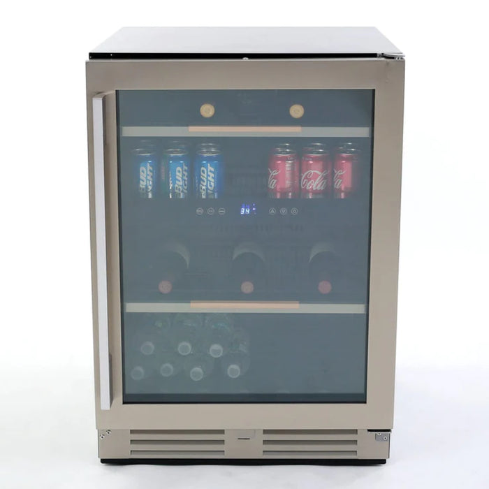 Avanti 24" ELITE Series Built-In and Freestanding Single Zone Beverage Center with 125 Can Capacity ARFSE55R3S