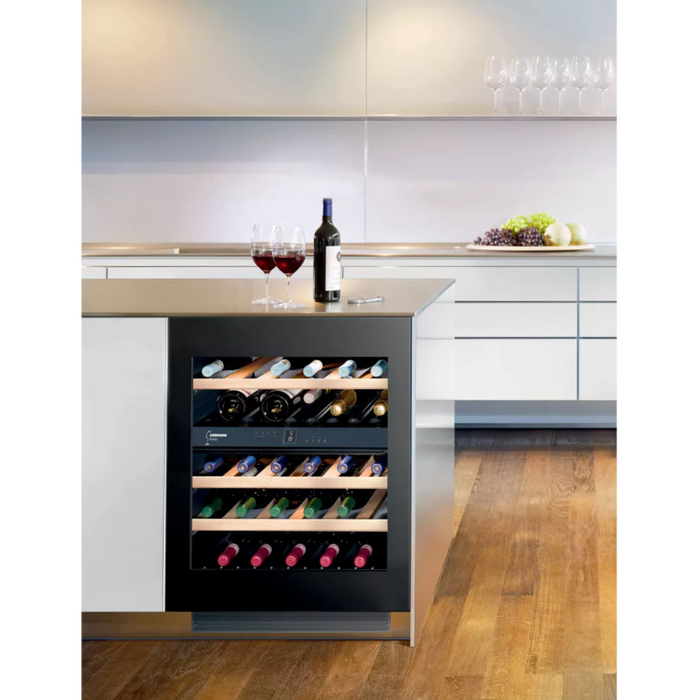 Liebherr 24" Undercounter Dual Zone Wine Cabinet 34 Bottle Capacity