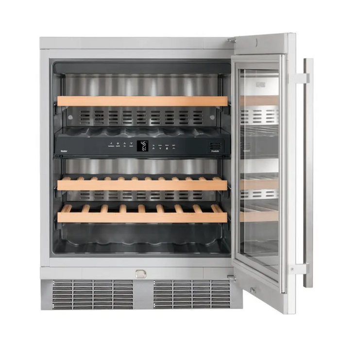 Liebherr 24" Undercounter Dual Zone Wine Cooler 34 Bottle Capacity