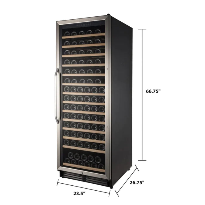 Avanti 24" Built-In and Freestanding Single Zone Wine Cooler with 149 Bottle Capacity WCF149SE3S