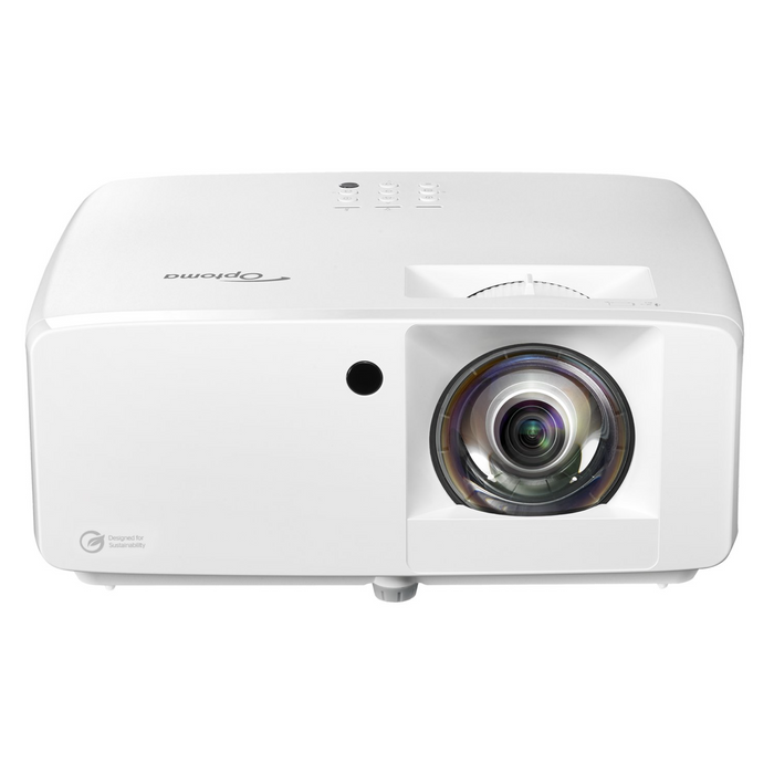 Optoma ZK430ST Eco-Friendly 4K UHD Short Throw Laser Projector (3,700 Lumens) ZK430ST