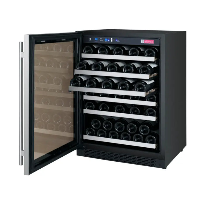 Allavino 23.4" FlexCount Series Single Zone Built-in Wine Cooler with 56 Bottle Capacity VSWR56