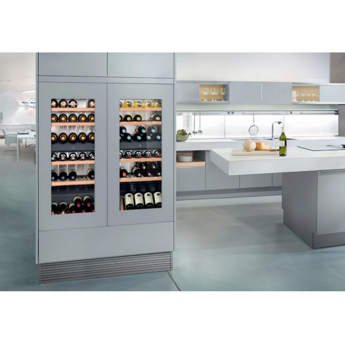 Liebherr 24" Built-In Dual Zone Wine Cooler 48 Bottle Capacity Vinidor