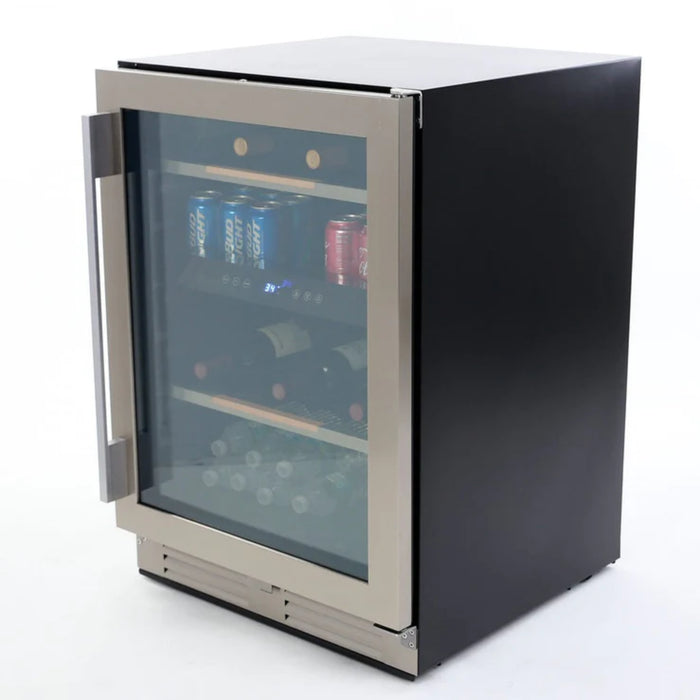 Avanti 24" ELITE Series Built-In and Freestanding Single Zone Beverage Center with 125 Can Capacity ARFSE55R3S