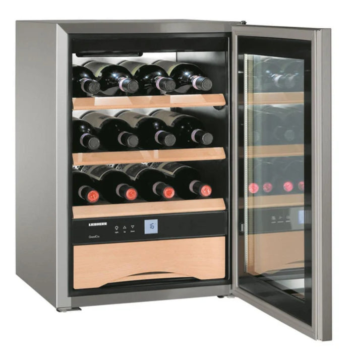 Liebherr 24" Countertop Single Zone Wine Cooler with 12 Bottle Capacity WS 1200