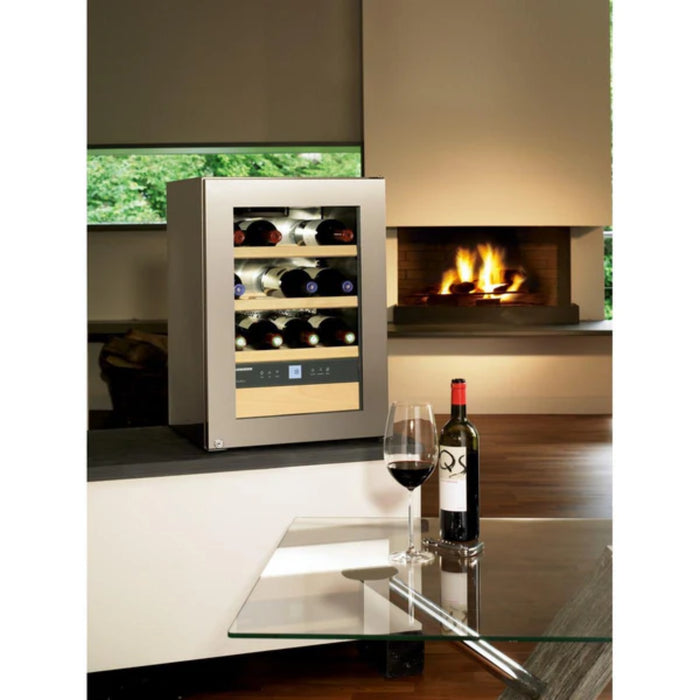 Liebherr 24" Countertop Single Zone Wine Cooler with 12 Bottle Capacity WS 1200