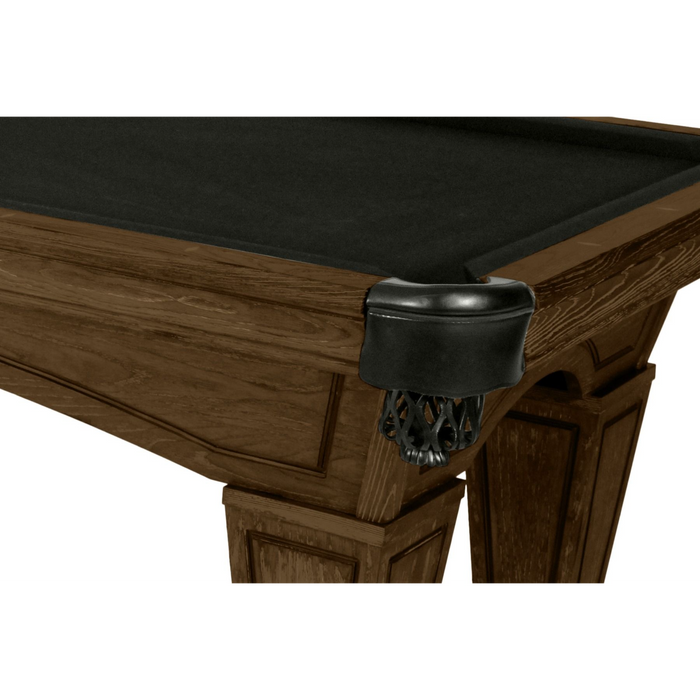 Plank & Hide Hollister Wood Pool Table (Size 8') 878913-13 with Accessory Kit and White Glove Delivery