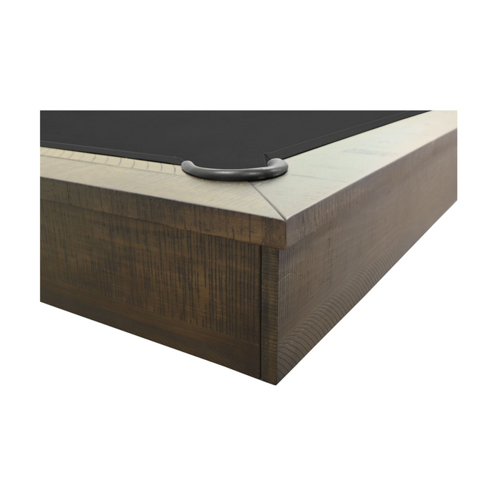 Plank & Hide Crusader Wood Pool Table (Size 8') 878924-16 with Accessory Kit and White Glove Delivery