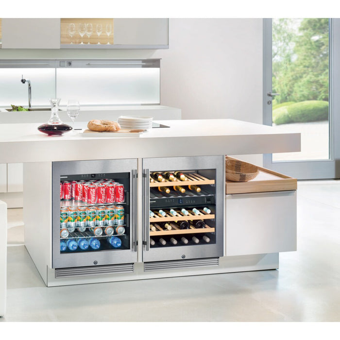 Liebherr 24 Built-In Undercounter Wine/Beverage Center 3.8 Cubic Feet