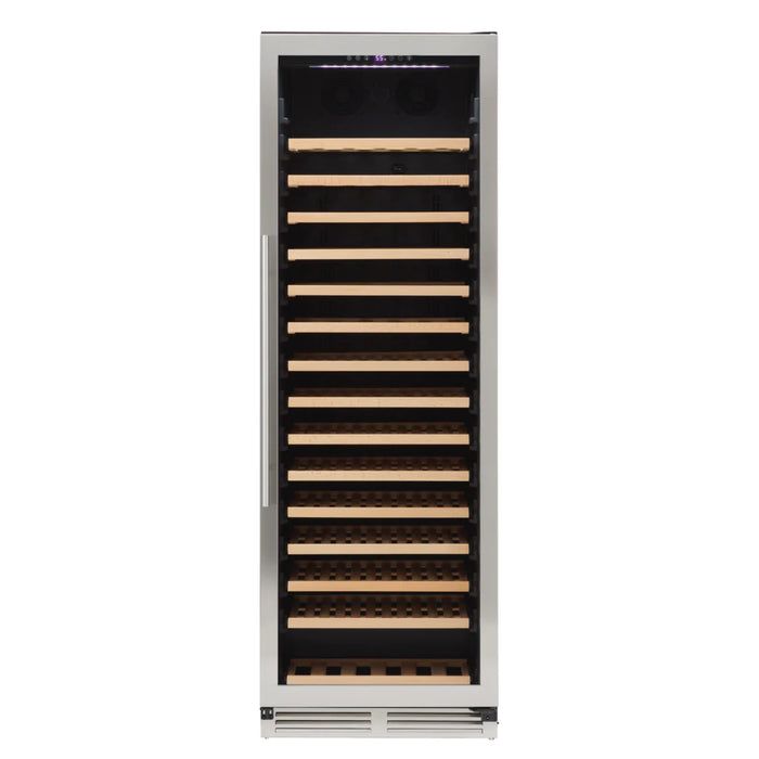 Avanti 24" DESIGNER Series Built-In and Freestanding Single Zone Wine Cooler with 165 Bottle Capacity WCD176SZ3S