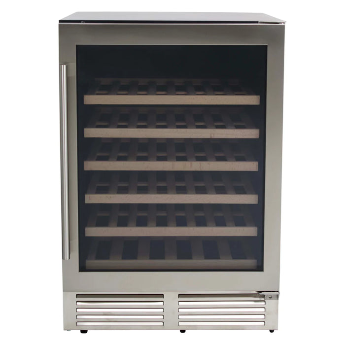 Avanti 23" DESIGNER Series Built-In and Freestanding Single Zone Wine Cooler with 51 Bottle Capacity WCD52SZ3S