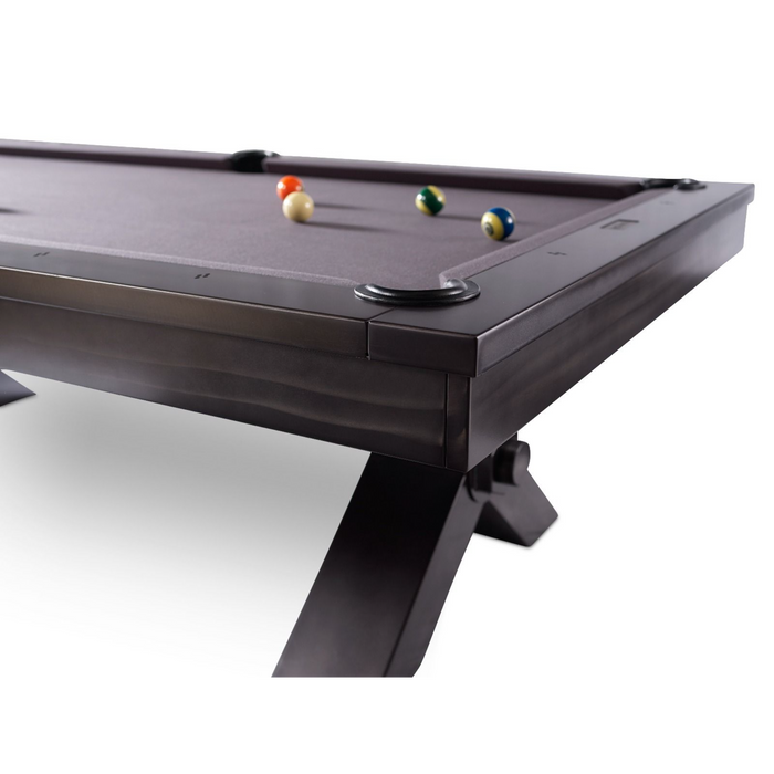 Plank & Hide Vox Steel Pool Table with Accessory Kit and White Glove Delivery & Installation