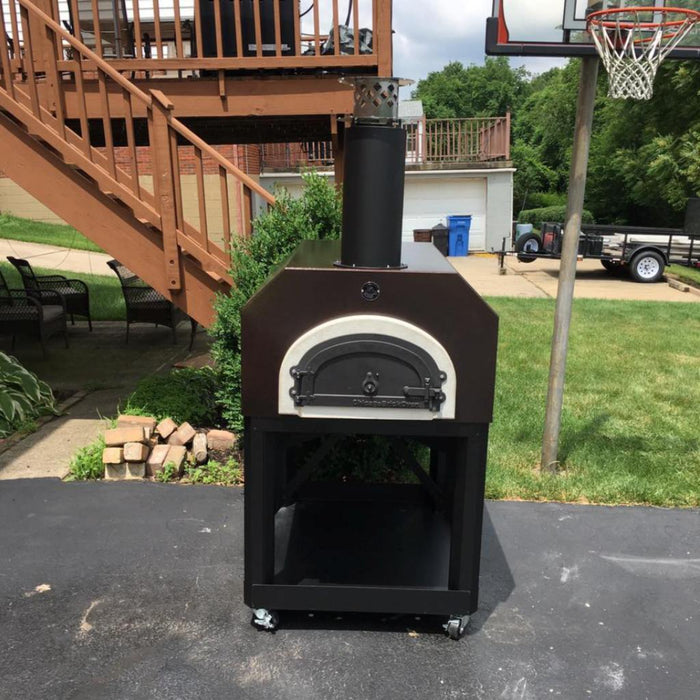 Chicago Brick Oven CBO-750 Mobile Wood-Fired Pizza Oven (Residential and Commercial) CBO-O-MBL-750