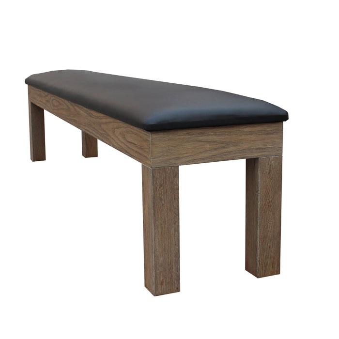 Plank & Hide Beaumont and Isaac Bench with Storage 87014-ASH