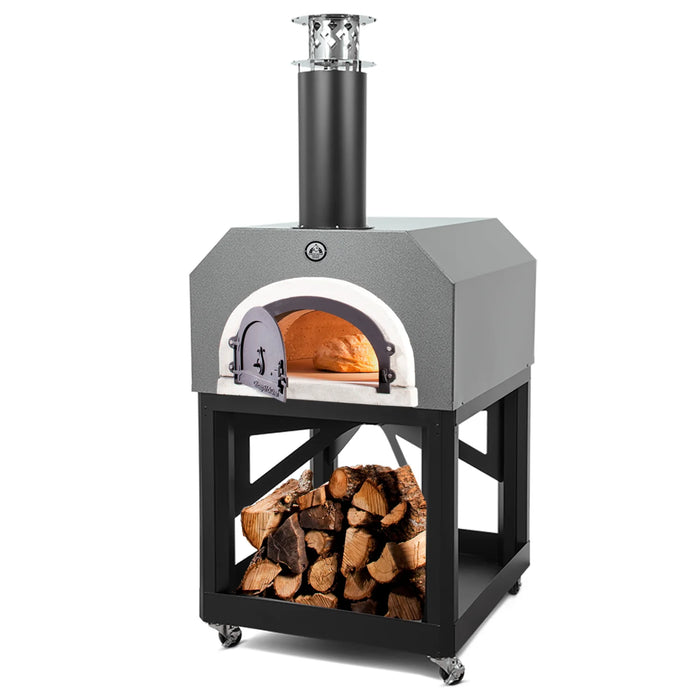 Chicago Brick Oven CBO-750 Mobile Wood-Fired Pizza Oven (Residential and Commercial) CBO-O-MBL-750