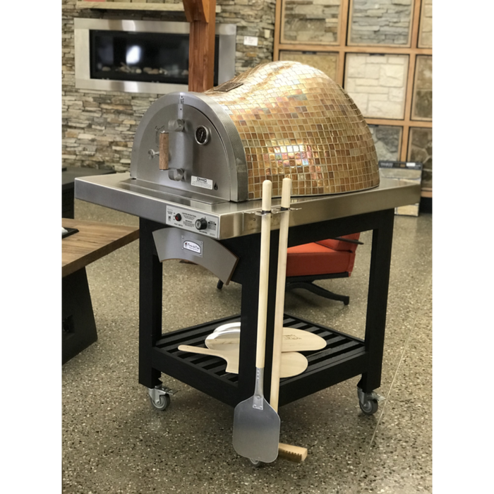 HPC Fire Forno Hybrid Freestanding Pizza Oven with Cart (Residential & Commercial) - FDP-FORNO