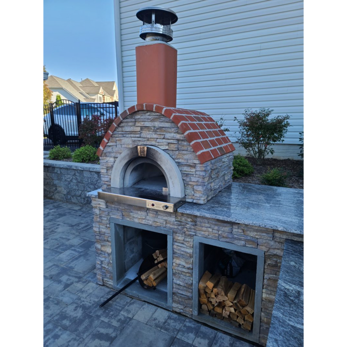 HPC Fire Di Napoli Hybrid Built-In Pizza Oven (Residential & Commercial) - FDP-DiNapoli/RTF-EI