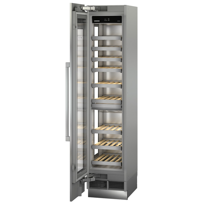 Liebherr 18" Built-in Dual Zone Monolith Wine Cooler with 75 Bottle Capacity MW 18