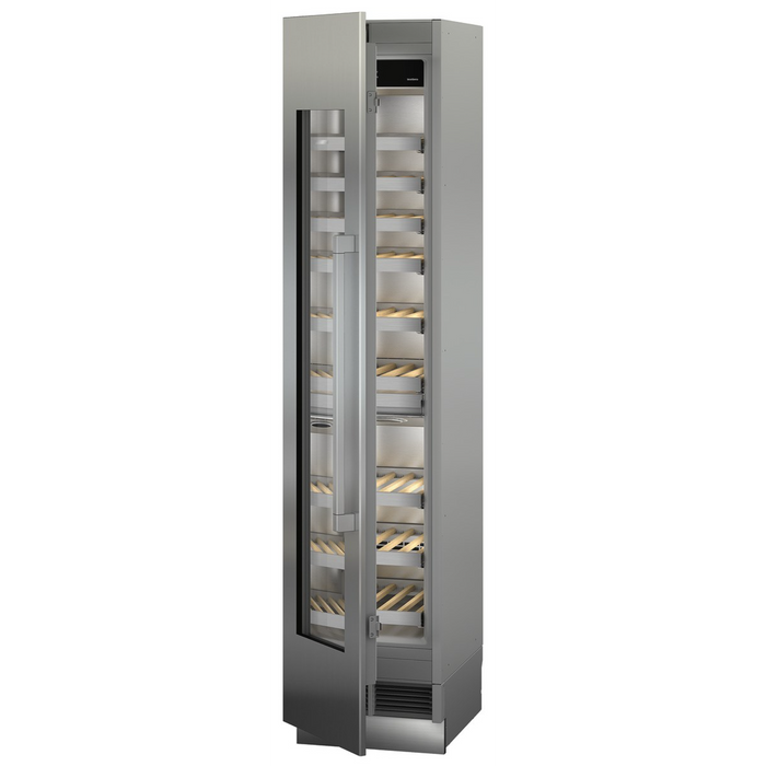 Liebherr 18" Built-in Dual Zone Monolith Wine Cooler with 75 Bottle Capacity MW 18