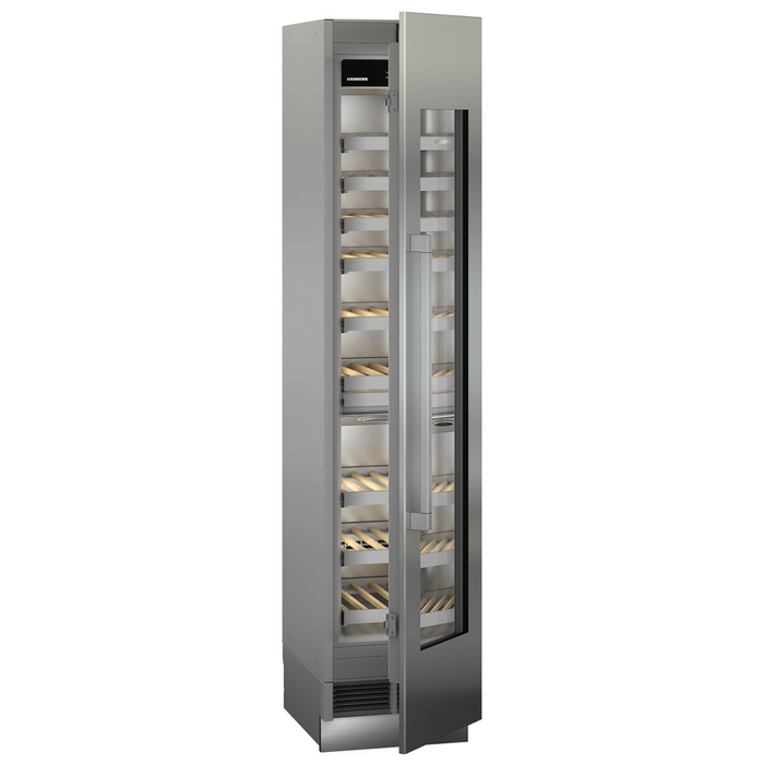 Liebherr 18" Built-in Dual Zone Monolith Wine Cooler with 75 Bottle Capacity MW 18