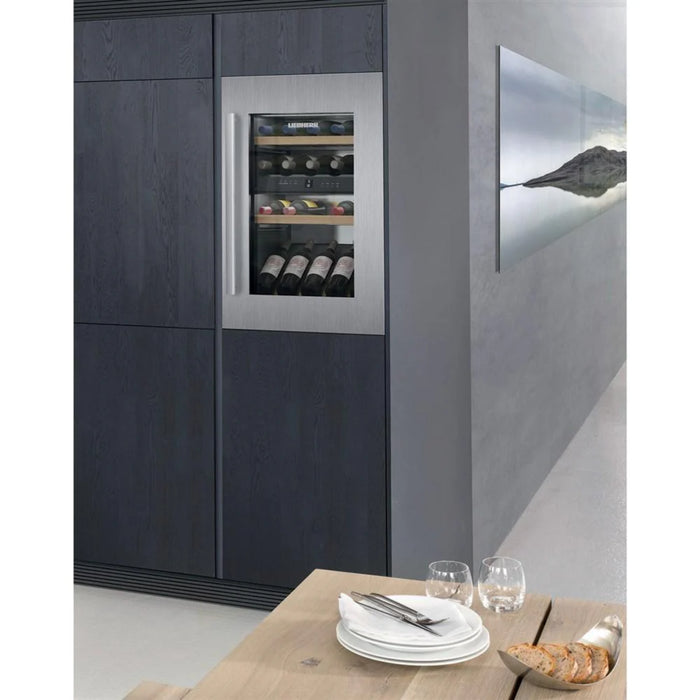 Liebherr 22" Fully Integrated Dual Zone Wine Cooler with 30 Bottle Capacity HW3000