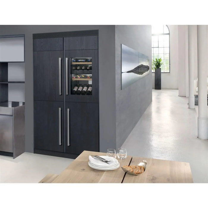 Liebherr 22" Fully Integrated Dual Zone Wine Cooler with 30 Bottle Capacity HW3000