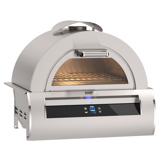 Fire Magic 30" Echelon Built-In Black Glass Pizza Oven 5660