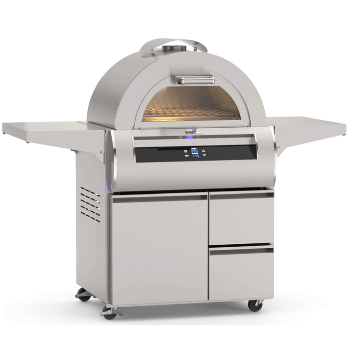 Fire Magic 30" Echelon Built-In Black Glass Pizza Oven 5660