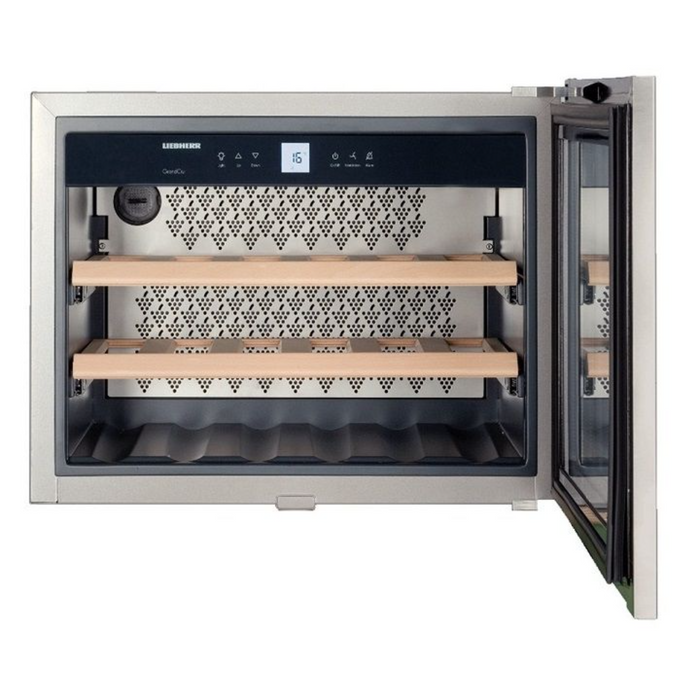 Liebherr 22" Built-In Singe Zone Wine Cooler with 18 Bottle Capacity HWS 1800