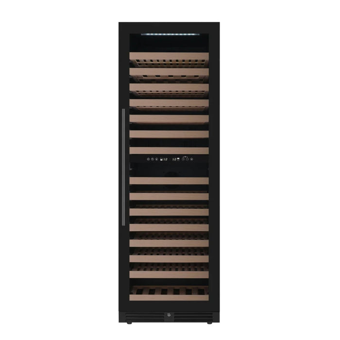 KingsBottle 23.5" Low-E Glass Door Dual Zone Wine Cooler with 159 Bottle Capacity KBU425DX