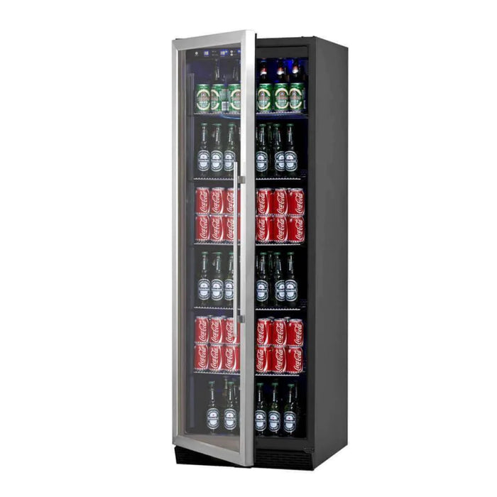 KingsBottle 23.5" Single Zone Beverage Center with 625 Can Capacity KBU170BX-SS