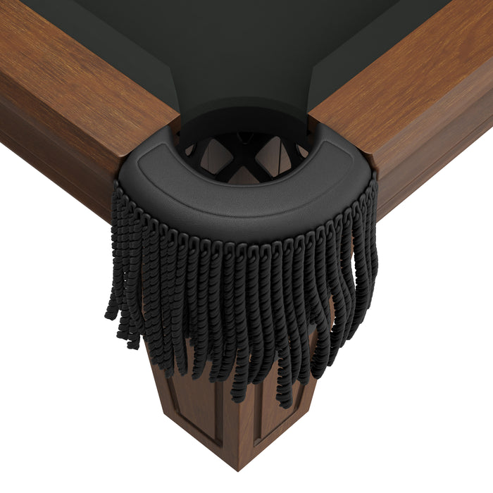 Plank & Hide Carrigan Wood Pool Table with Free Accessory Kit and Free White Glove Delivery & Installation